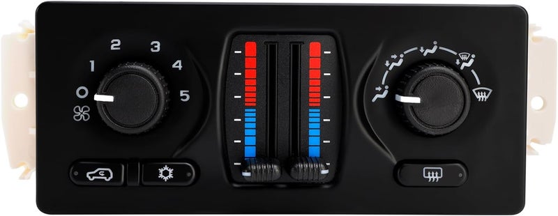 Frezon 599-210XD A/C Climate Control Module Panel Fit For Cadillac Buick,For Chevrolet Avalanche Silverado SuburbanTrailblazer,For GMC Sierra Envoy Yukon,For Isuzu Ascender,For Olds Bravada Saab - Image 5